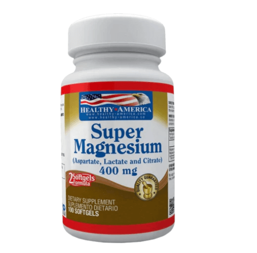 SUPER MAGNESIUM 400mg HEALTHY AMERICA